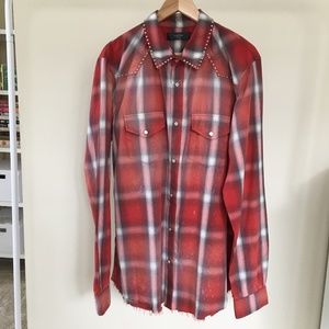 Amiri men's Western shirt Size XL
